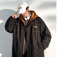 Load image into Gallery viewer, [Military Series] ★Winter Coat★ 2color Thick Warm Unisex Men's Faux Layered Large Size
