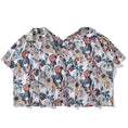 Load image into Gallery viewer, [TRAVEL ISSUANCE Series]★Shirt★ Aloha Shirt Okinawa Hawaii Tops Short Sleeve Floral Shirt Unisex Men's Summer
