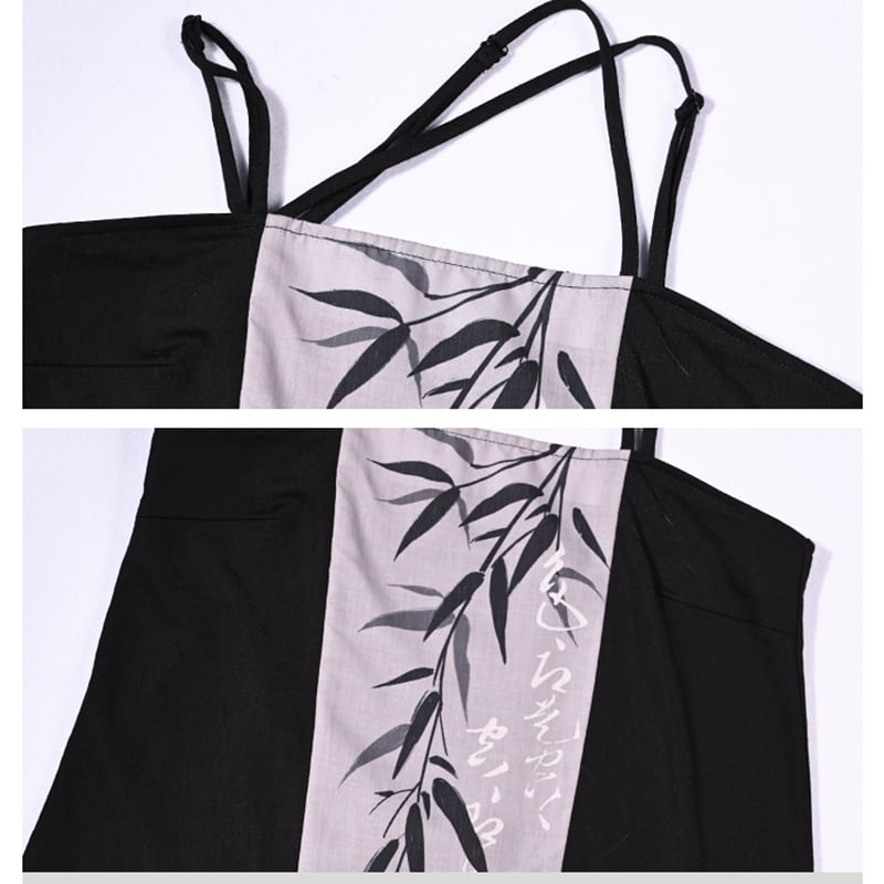 [Kokaisha --- Bamboo series] ★China style tops★ Camisole tank top Bamboo pattern sexy original