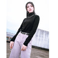 Load image into Gallery viewer, [Kokaisha --- Hanano Kei Series] ★Knit tops★ 7color Simple high neck Easy to match with elasticity
