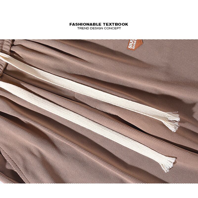 [BIGEMAN Series]★Casual Pants★ 3color Bottoms Pants Men's Large Size Beige Black Brown