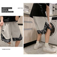 Load image into Gallery viewer, [KADISHOU Series] ★Shorts★ 3color Paisley Bottoms Casual Shorts Unisex Men's Cool Large Size Black White Gray
