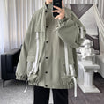 Load image into Gallery viewer, [Doon Series]★Jacket★ 3color Outerwear Unisex Men's Casual Loose Black Light Brown Green
