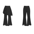 Load image into Gallery viewer, [Daiseiryusu Series]★China style pants★Bottoms Black Black Asymmetrical Cool Original
