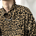 Load image into Gallery viewer, [MGJM Series]★Leopard print shirt★ Tops, long sleeve shirt, unisex, men's leopard print, easy to match, fashion
