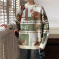 Load image into Gallery viewer, [GULAMA Series] ★Sweater★ 3color Knit Tops Unisex Men's Large Size Cartoon
