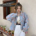 Load image into Gallery viewer, [Home Series]★Denim Jacket★ Floral Tops Outerwear Jacket Women's Short Length
