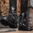 Load image into Gallery viewer, [Shiodong Series] ★Boots★ Martin Shoes Fashion Men's Size 39-46 Thick Black Easy to match
