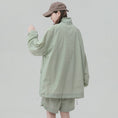 Load image into Gallery viewer, [CHAOMEICHEN Series]★Setup★ 3color outerwear + shorts, unisex, men's sun protection, spider
