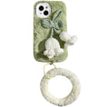 Load image into Gallery viewer, [YOUPIN series]★Mobile case★ iPhone14 iPhone13 iPhone12 iPhone11 Green Fluffy Suzuran Suzuran
