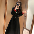 Load image into Gallery viewer, [Dong Xiaojie Series] ★Dress★ Color scheme: Large size, cute, black, long length
