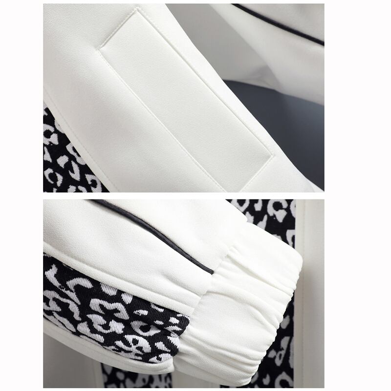 [Furai Amaka Series] ★Jacket★ 2color outerwear unisex men's switching ML XL 2XL 3XL black white