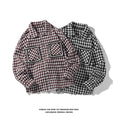 Load image into Gallery viewer, [BIGEMAN Series] ★Jacket★ 2color outer plaid pattern unisex men's black red
