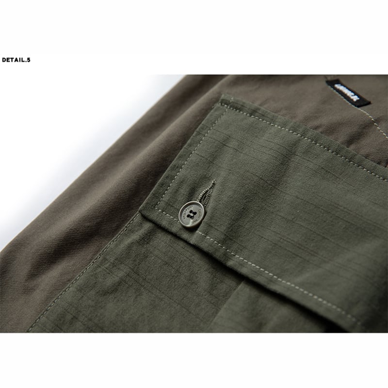 [MMstudios Series]★Casual Pants★ 2color Pants Bottoms Unisex Men's Color Scheme Navy Khaki Green