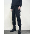 Load image into Gallery viewer, [CHENSHU Series] ★Casual Pants★ Bottoms Trousers Men's Simple Easy to Match Black
