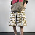 Load image into Gallery viewer, [BIGEMAN Series] ★Shorts★ 2color bottoms, short length pants, unisex, men's, camouflage pattern, large size, fashion
