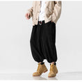 Load image into Gallery viewer, [Small Trouble Series]★China Style Pants★ 3color Bottoms Casual Pants Unisex Men's Large Size Loose Gray Black Coffee Color
