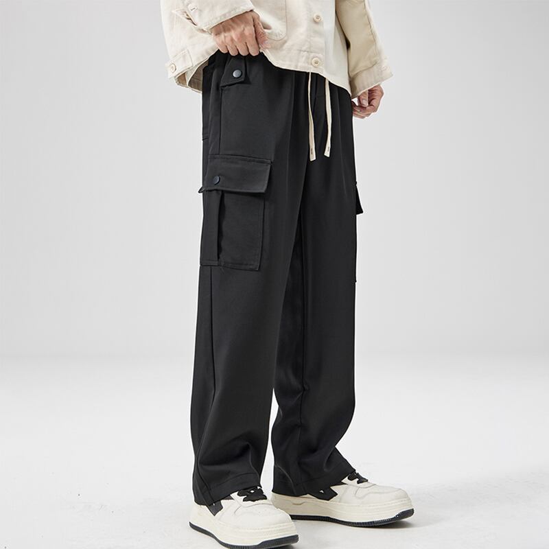 [Escape to Earth Series] ★Casual Pants★ 2color Bottoms Trousers Men's Unisex Men's Simple Easy to Match