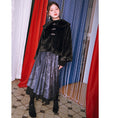 Load image into Gallery viewer, [Ancient monster house---Shanhai Jing Kunlun series] ★China style skirt★ Bottoms velvet velvet retro
