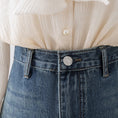 Load image into Gallery viewer, [XIANXIAN Series]★Denim Skirt★ Bottoms Ladies High Waist Blue Blue
