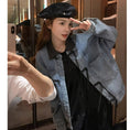 Load image into Gallery viewer, [YXF Series] ★China style outerwear★ Denim jacket China buttons Easy to match Chinese clothes Blue Blue
