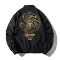 Load image into Gallery viewer, [GZS Series]★Embroidered jacket★ Stadium jacket Sukajan couple clothes Black Gray Unique
