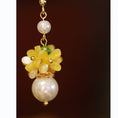 Load image into Gallery viewer, [Ma series] ★China style earrings★ 2 types available to choose from Earrings Pair Women's Yellow Yellow
