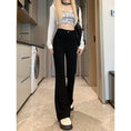 Load image into Gallery viewer, [KEKELI Series] ★Casual Pants★ 3color Bottoms Trousers Good slimming effect Easy to match Black Dark Gray Coffee color
