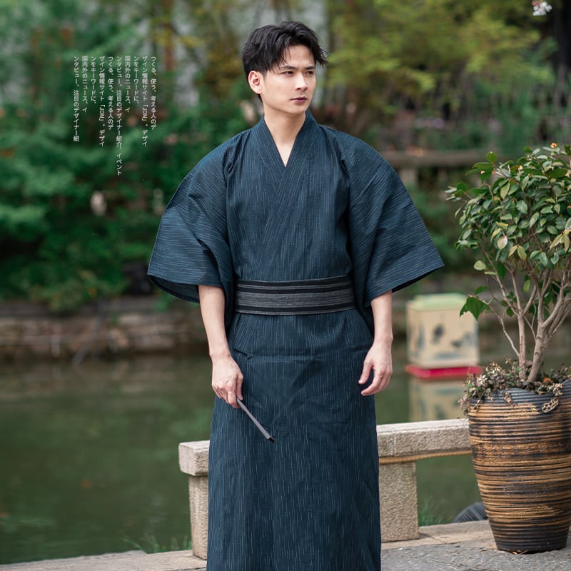 [TEKU Series]★Setup★ Yukata + obi Unisex Men's Fireworks Festival Festival Men's Set Yukata Easy to match