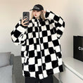 Load image into Gallery viewer, [MGJM Series] ★Outerwear that can be worn on both sides★ Coat Plaid Winter Clothes Winter Coat Black Black Fashion
