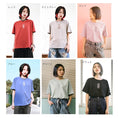 Gallery viewerに画像を読み込む, 【古怪舍---言.色シリーズ】★チャイナ風トップス★ 5color Tシャツ ゆったり コットン 合わせやすい
