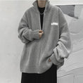 Load image into Gallery viewer, [Emeisa Series]★Sweater★ 2color Knit Tops Outerwear Cardigan Unisex Men's Simple
