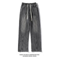 Load image into Gallery viewer, [BIGEMAN Series]★Denim pants★ 2color bottoms pants unisex men's large size blue black gray
