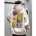 Load image into Gallery viewer, [GEBOXUAN Series]★Parker★ 7color Regular type or brushed lining type Tops Suede Oil painting style Sunflower Unisex Men's
