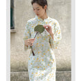 Load image into Gallery viewer, [MANMAN Series]★China-style dress★ 2color Elegant Chinese clothes Tang suit Improved Chinese dress Green White
