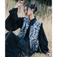 Load image into Gallery viewer, [Daiseiryusu Series] ★China style shirt★ Tops Chinese clothes, black, retro design, original
