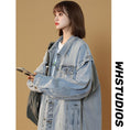 Load image into Gallery viewer, [LIUQU Series]★Jacket★ 2color outer denim jacket Unisex Men's Sleeves are removable
