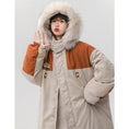 Load image into Gallery viewer, [Suikoishi Series] ★Winter Coat★ Cotton Coat Outerwear 2color Unisex Men's Thick Warm Casual Color Scheme
