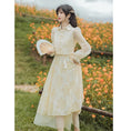 Load image into Gallery viewer, [Bonkaman Series] ★China-style dress★ Improved cheongsam dress, elegant wedding date, chinese button SML
