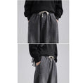 Load image into Gallery viewer, [KADISHOU series]★Denim pants★ 2color bottoms pants unisex men's simple black blue large size
