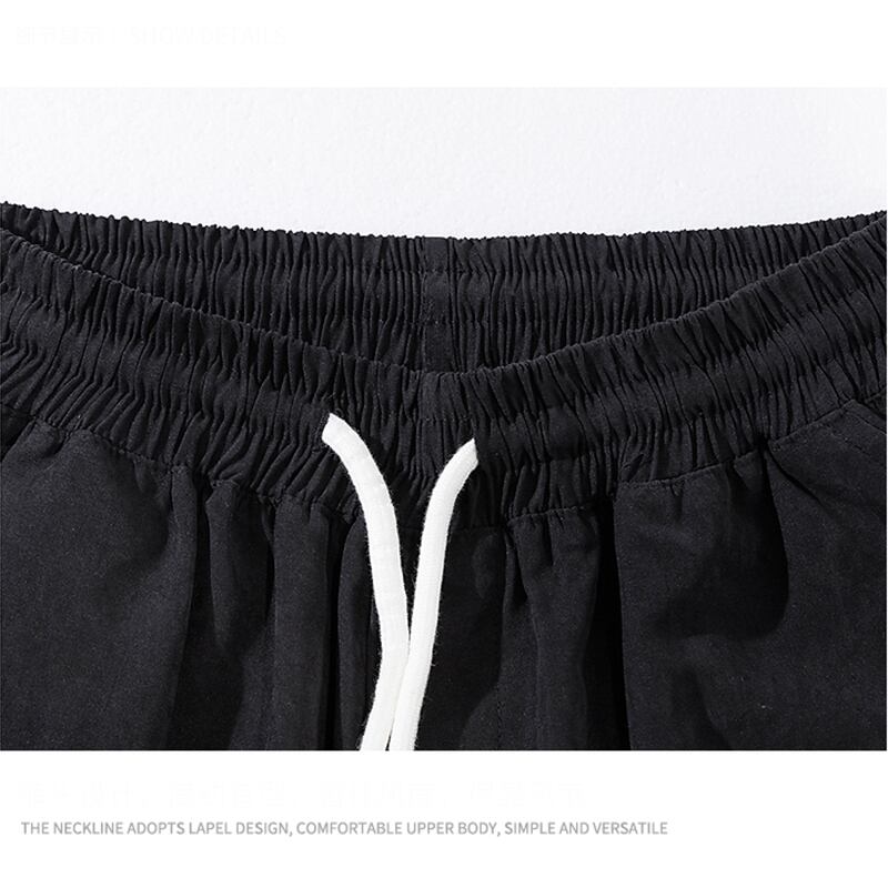 [51XIHA Series] ★Shorts★ 2color Bottoms Short Length Pants Unisex Men's Sports Style Green Black