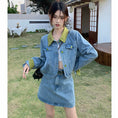 Load image into Gallery viewer, [KEKELI Series]★Setup Single Order★ Outerwear or Skirt with Belt Denim Cute Spring Clothes
