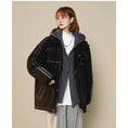 Load image into Gallery viewer, [Suikoishi Series] ★Winter Coat★ Cotton Coat Outerwear 2color Unisex Men's Faux Layered Black Beige
