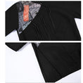 Load image into Gallery viewer, [Kokaisha --- Kyoka Suigetsu Series] ★China style shirt★ Tops, short sleeves, letter pattern, unique, original, black, black
