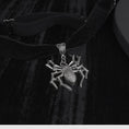 Load image into Gallery viewer, [Koseiryushu Series] ★Necklace★ Accessory Spider Black Black Cool Unique Easy to match
