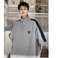 Load image into Gallery viewer, [SENSU Series] ★Tops★ 2color Unisex Men's Summer Clothes Easy to Match Retro Women Coffee Color Gray
