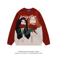 Load image into Gallery viewer, [Satoru Series]★Sweater★ 2color knit tops Unisex Men's Unisex Men's Green Red
