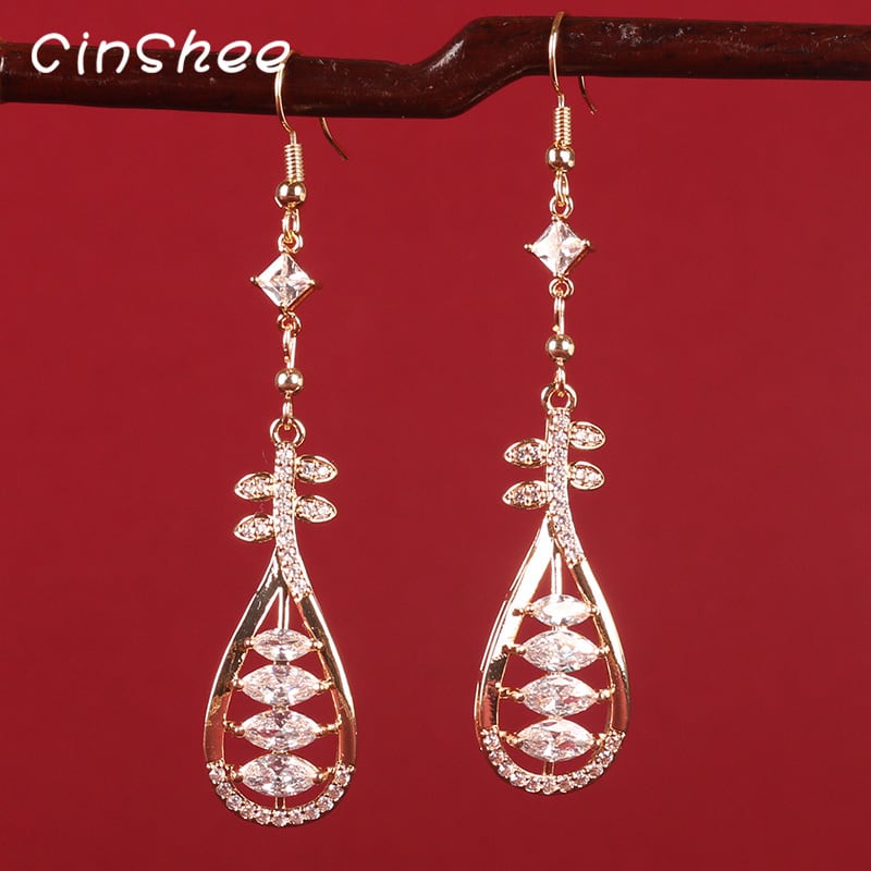 [CINSHEE Series]★Chinese style earrings★ Earrings or earrings Chinese style accessories Wedding date