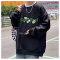 Load image into Gallery viewer, [Emeisa series] ★Tops★ 4color sweatshirt unisex men's large size round neck
