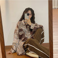 Load image into Gallery viewer, [YOUZI Series]★Shirt★ Tops Oil Painting Style Thin Spring/Summer Loose Retro Print Long Sleeve Shirt S M L XL 2XL
